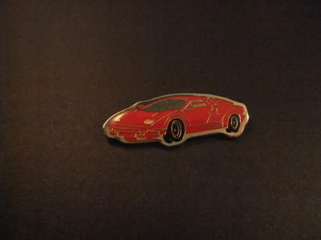 Lamborghini Countach LP 500 QV rood model